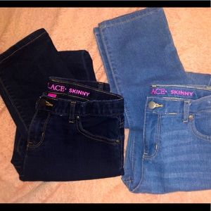2 pairs size 14 jeans children’s place